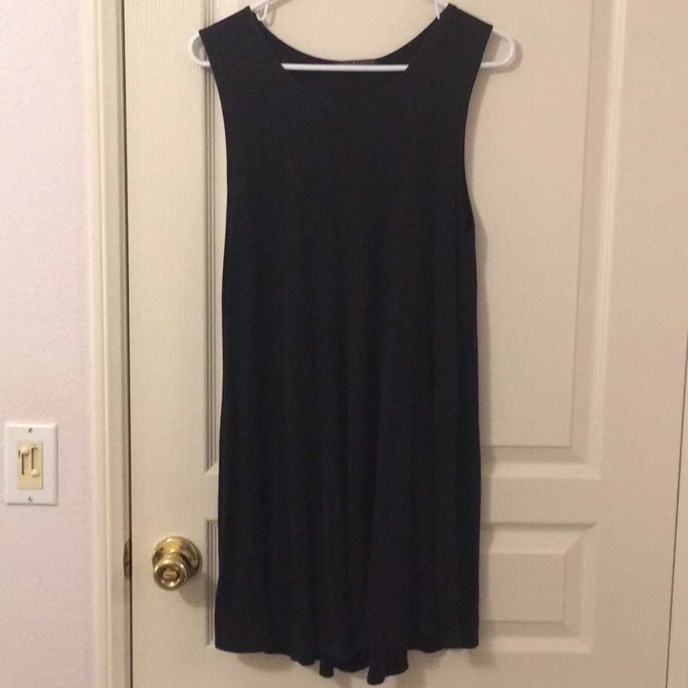 black dress